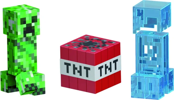 Figura mattel minecraft diamond level creeper