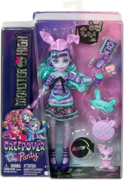 Muñeca mattel monster high fiesta de pijamas twyla