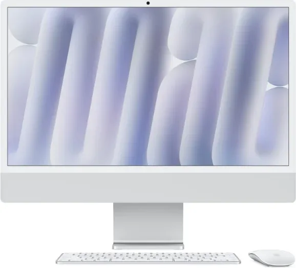 iMAC APPLE 24'' RETINA 4.5K M4 10CORE+GPU 10CORE 16GB 256GB SILVER