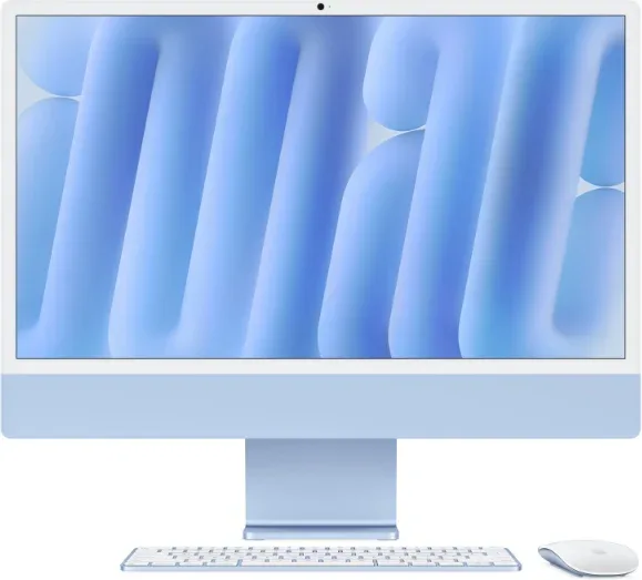 iMAC APPLE 24'' RETINA 4.5K M4 10CORE+GPU 10CORE 24GB 512GB BLUE