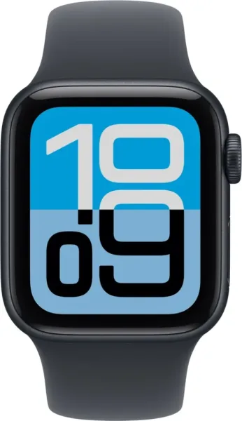 APPLE WATCH SE 3 CAJA ALUMINIO MEDIANOCHE CELL 40mm CORREA DEPORTIVA NEGRA M/L
