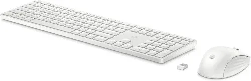 HP Combo de teclado y ratón inalámbricos 650, blanco