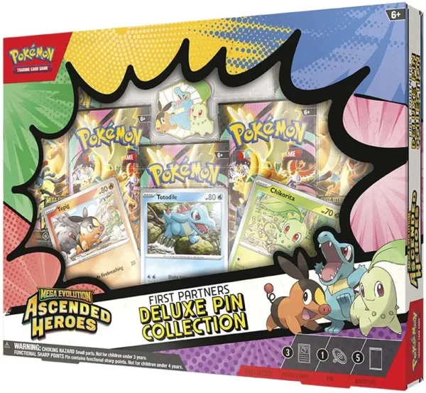 Caja de colección pin deluxe pokemon tcg marzo 2026 inglés