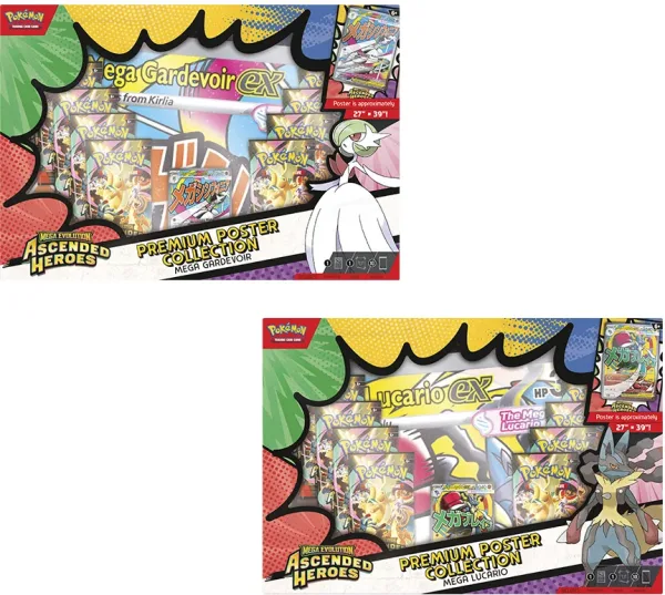 Pokemon tcg q1 premium poster collectión inglés