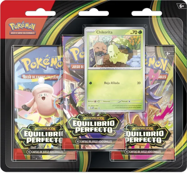 Pack 3 sobres pokemon tcg marzo 2026