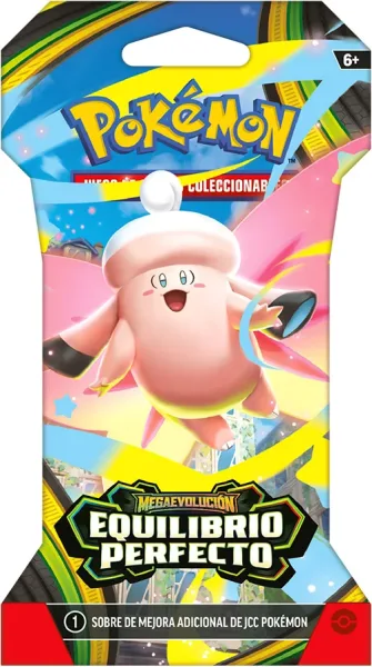 Sobre de refuerzo con funda pokemon tcg marzo 2026