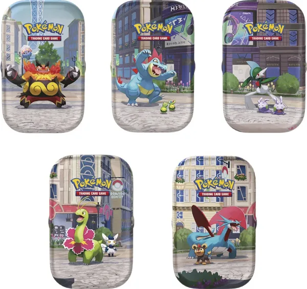 Pokemon tcg mini tins 26q2 1 unidad aleatoria