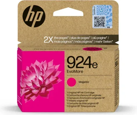 HP Cartucho de Tinta Original EvoMore 924e magenta