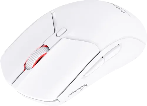 HyperX Pulsefire Haste 2: ratón gaming inalámbrico (blanco)