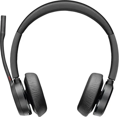 HP Poly Auriculares Poly Voyager 4320 USB-C + adaptador BT700 + soporte de carga