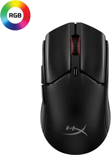 HP HyperX Pulsefire Haste 2 Mini: ratón gaming inalámbrico (negro)