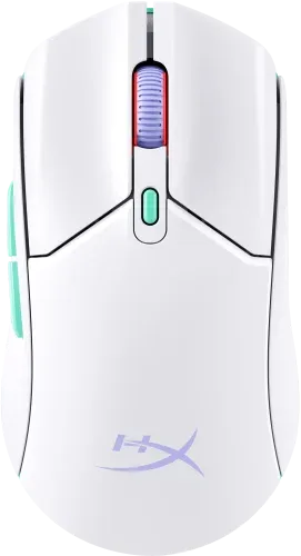HP HyperX Pulsefire Haste 2 Core inalámbricos: ratón gaming (blanco/verde/púrpura)