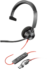 Poly Bw 3310 Mono USB-C Hs +USB-C/A