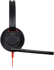HP Poly Auriculares Poly Blackwire 5210 monaural USB-C + conector de 3,5 mm + adaptador USB-C/A (paquete)