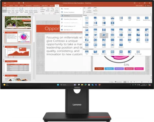 Monitor Lenovo Thinkvision T27-40 64A5Mat6Eu