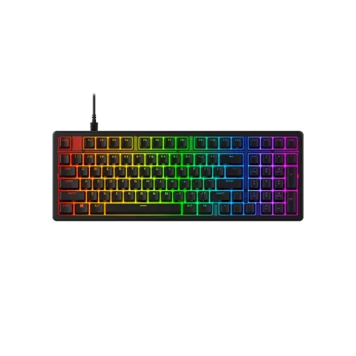 HyperX Origins 2 1800 teclado Juego USB Negro