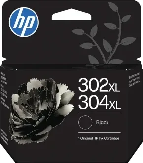 HP Cartucho de Tinta Original 302XL/304XL negro