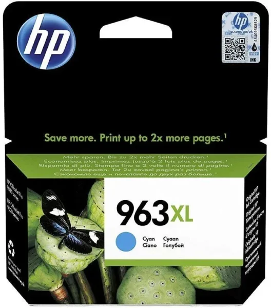 Cartucho Tinta Cian Hp 963 Xl (3Ja27Ae)