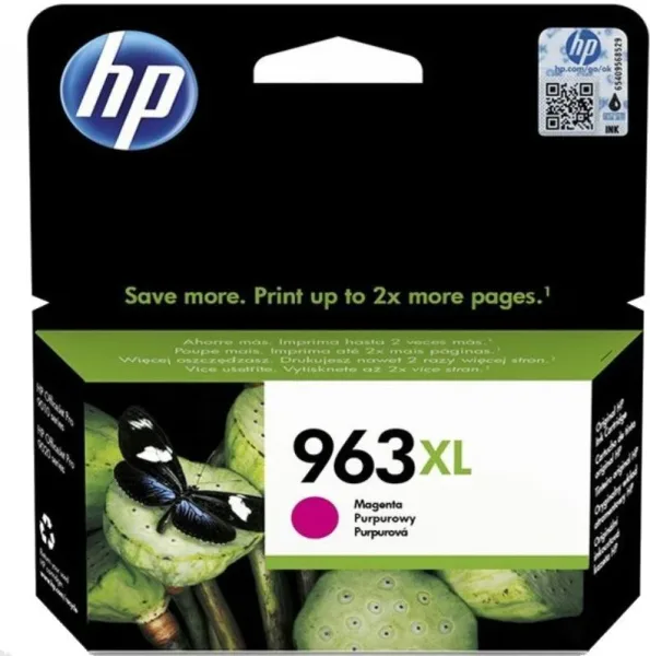 Cartucho Tinta Magenta Hp 963 Xl (3Ja28Ae)