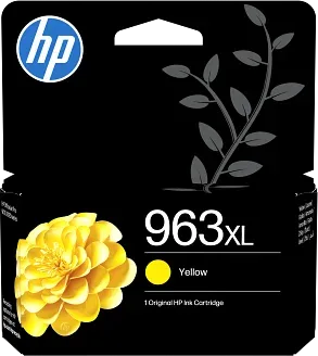 HP Cartucho de tinta Original 963XL amarillo de alta capacidad