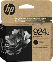 HP Cartucho de Tinta Original EvoMore 924e negra