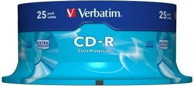 CD-R Verbatim Datalife 52X/ Tarrina-25uds