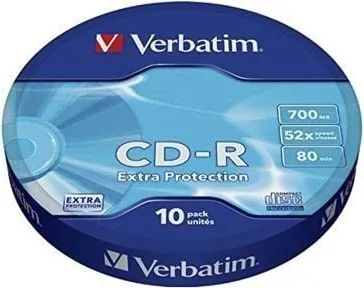 CD-R Verbatim Datalife 52X/ Tarrina-10uds