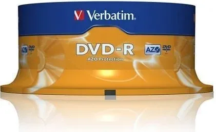 DVD-R Verbatim Advanced AZO 16X/ Tarrina-25uds