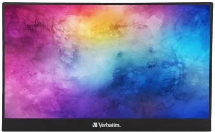 Monitor Portátil Táctil Verbatim PMT-14 14"/ Full HD/ Multimedia/ Negro