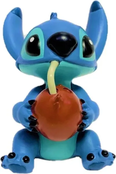 Figura enesco disney lilo & stitch stitch con coco
