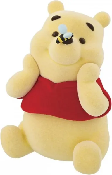 Figura flocada enesco disney winnie the pooh
