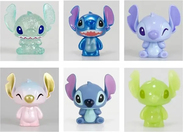Pack mini figuras enesco disney stitch 6 unidades