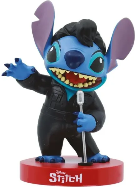 Figura enesco disney stitch elvis traje de cuero