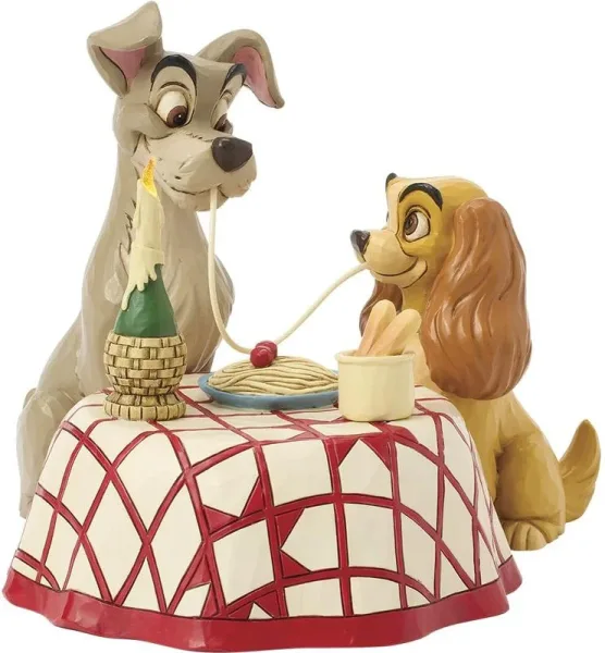 Figura enesco la dama y le vagabundo spaghetti