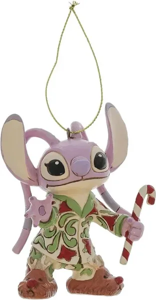 Adorno arbol de navidad enesco disney stitch -  angel pijama navideño