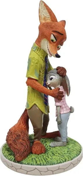 Figura enesco zootropolis nick y judy