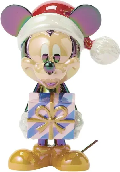 Figura enesco mickey mouse navideño
