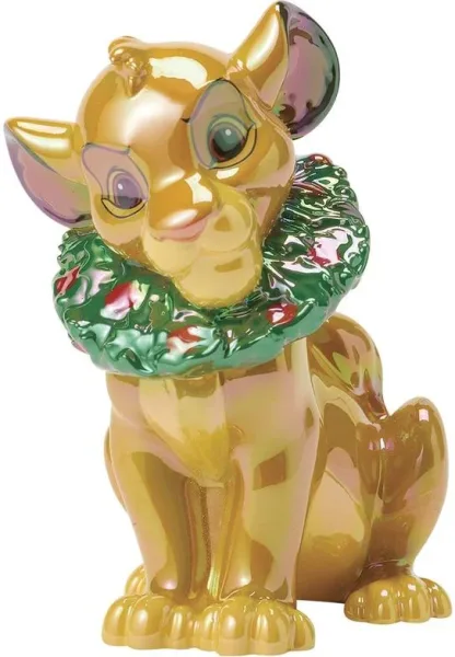 Figura enesco disney simba navideño