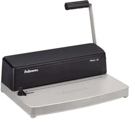 Encuadernadora Fellowes Metal 25/ Grafito