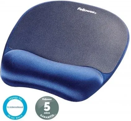 Alfombrilla Ergonómica Fellowes 9172801/ 20 x 196 x 230mm/ Azul