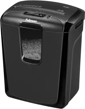 Destructora de papel fellowes m - 8c corte en particulas 4x46mm - 15 litros
