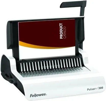 Encuadernadora de Canutillo Fellowes Pulsar+ 300/ Blanca