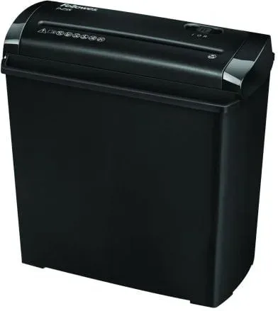 Destructora Fellowes P-25S/ Corte en Tiras de 7mm/ Negra