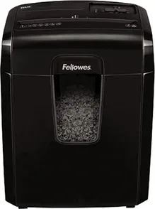 Destructora de papel fellowes 8mc corte en particula 3x10mm - 14 litros