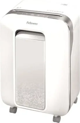 Destructora Fellowes LX201/ Corte en Microcorte de 2 x 12mm/ Blanco