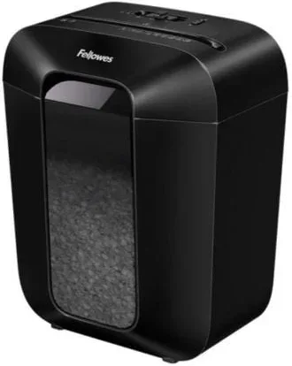 Destructora Fellowes LX41/ Minicorte de 4 x 12mm/ Negra