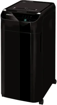 Destructora Fellowes AutoMax 450C/ Corte en Partículas de 4 x 38mm/ Negra