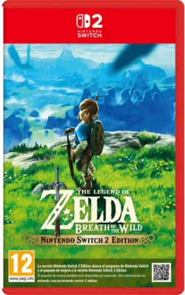 Juego nintendo switch 2 -  zelda breath of the wild