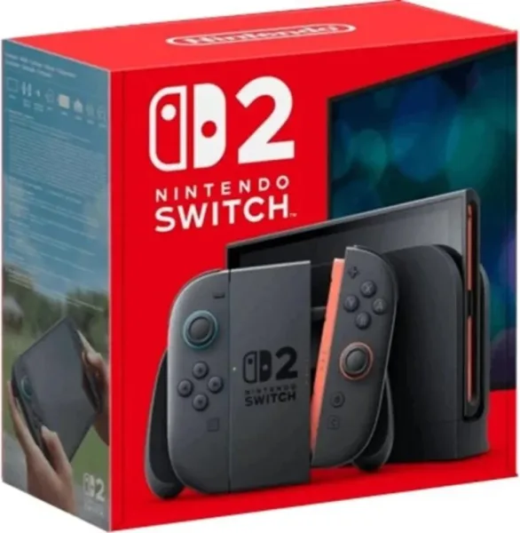 Nintendo Switch 2/ Incluye base/ Incluye 2 Mandos Joy-Con/ Incluye 2 Correas