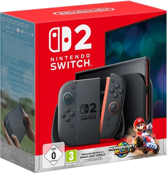 Consola nintendo switch 2 + mario kart world